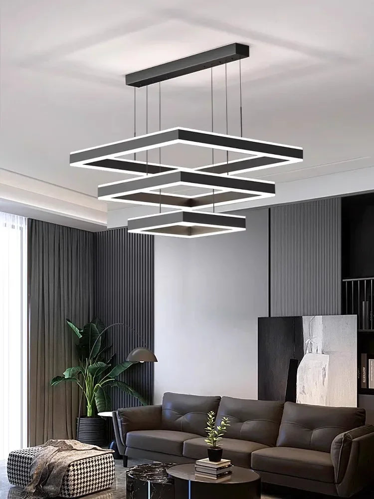 Modern LED Pendant Lights for Living Room - Stylish Hanging Lamps for Home Decor