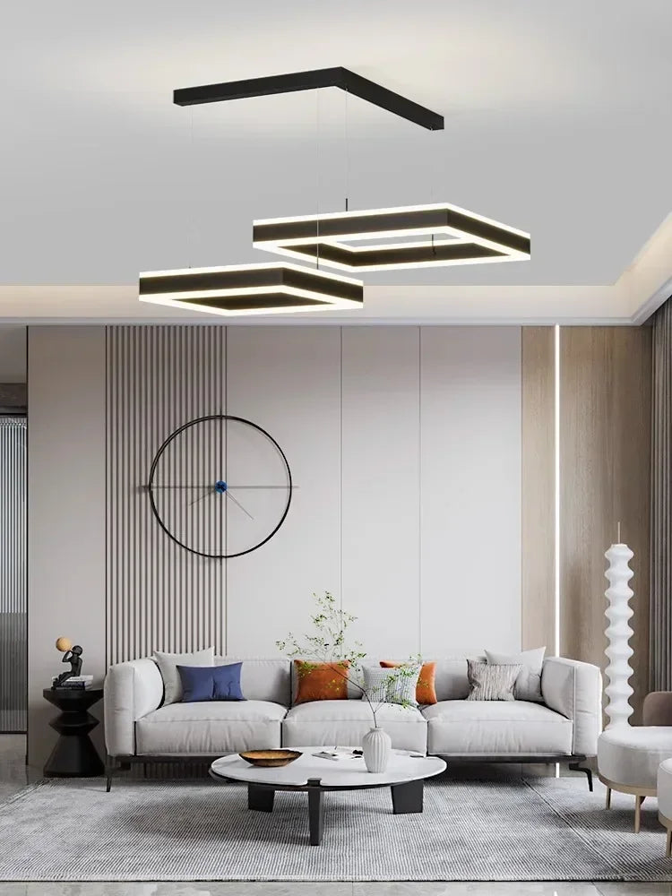 Modern LED Pendant Lights for Living Room - Stylish Hanging Lamps for Home Decor