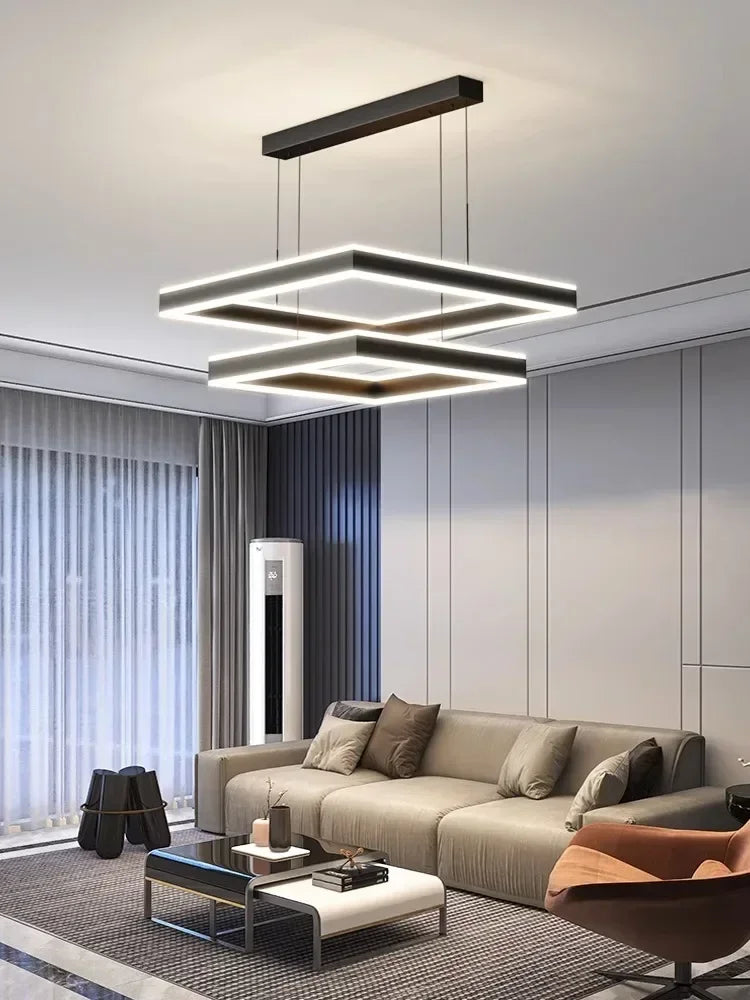 Modern LED Pendant Lights for Living Room - Stylish Hanging Lamps for Home Decor